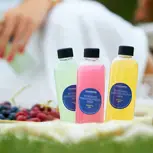 Refreshing fermented protein drink