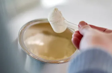 Infant formula scoop