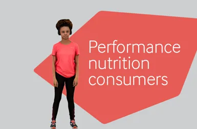 Performance nutrition consumers