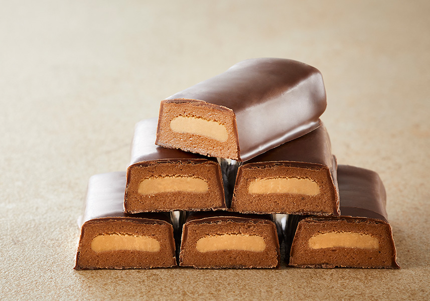 层层美味蛋白棒