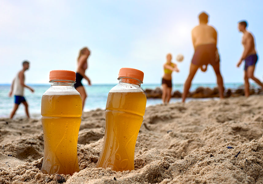 为忙碌人士而制定的高蛋白冰茶，口感清爽