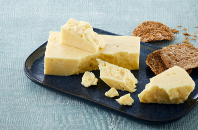 Reduced-fat cheddar becomes naturally creamy