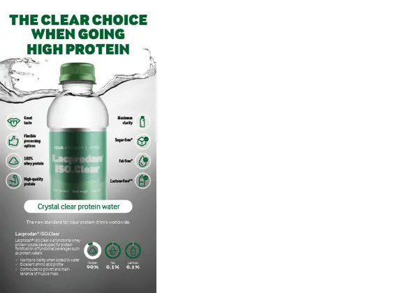 Lacprodan® ISO.Clear - 高蛋白的清澈选择（英文）